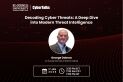 Cybersecurity webinar on threat intelligence, threat hunting, and incident response