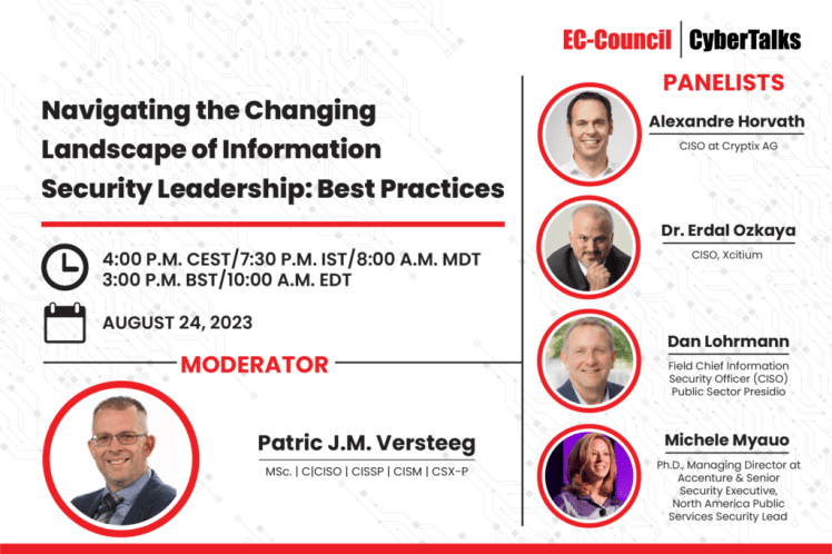 Navigating the Changing Landscape of Information Security Leadership Best Practices banner